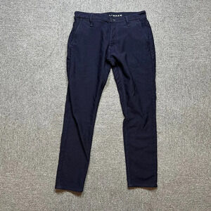 Jason Denham Dark Navy Blue York Slim Tapered Denim Jean in Men's Size 33 X 30